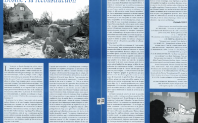 Bosnie: la reconstruction