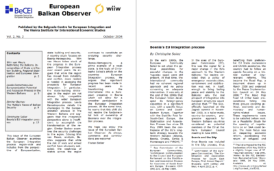 Bosnia’s EU integration process