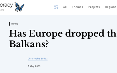 Has Europe dropped the Balkans?