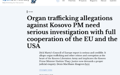 Organ trafficking allegations