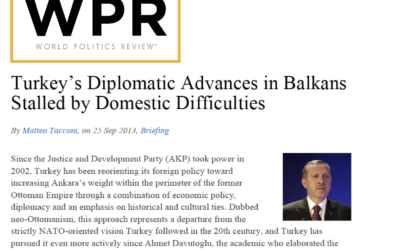 Turkey’s Diplomatic Advances in Balkans