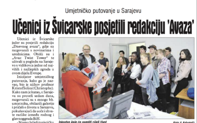 Umjetnicko putovanje u Sarajevo