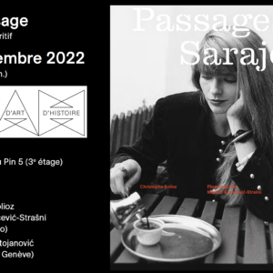 Vernissage et signature de “Passages à Sarajevo”