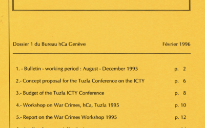 Conférence sur le TPI à Tuzla