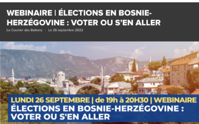 Élections en Bosnie : voter ou s’en aller