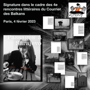Signature de « Passages à Sarajevo » à Paris