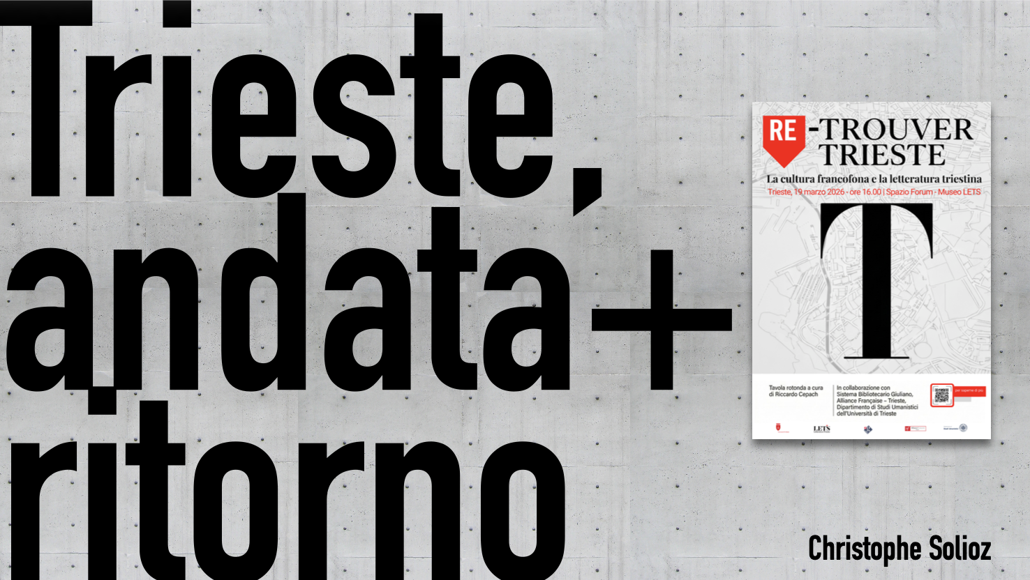 Solioz al LETS_Slides dell'intervento